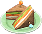 Salmon sandwich