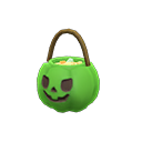 Spooky treats basket|Green