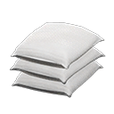 Stacked bags|Plain white Variation
