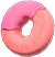 Strawberry donut