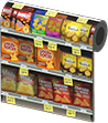 Supermarket wall