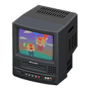 TV with VCR|Cartoon Video Black