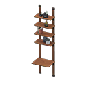 Tension-pole rack|Brown