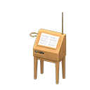 Theremin|Natural wood