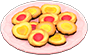 Thumbprint jam cookies