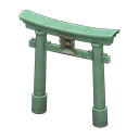 Torii|Fish Framed item Bronze patina