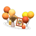 Turkey Day decorations|Orange