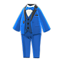 Vibrant tuxedo|Blue