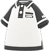 White shop uniform shirt