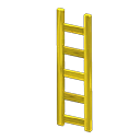 Wooden ladder set-up kit| Yellow
