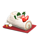 Yule log|White