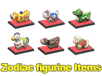 Zodiac figurine Items