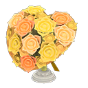 Heart-Shaped Bouquet|Yellow