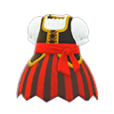 Pirate Dress|Red