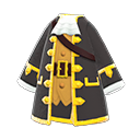 Sea Captain'S Coat|Black