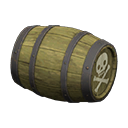 Sideways Pirate Barrel