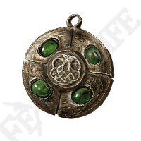 Viridian Amber Medallion +1