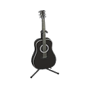 Acoustic Guitar Black
