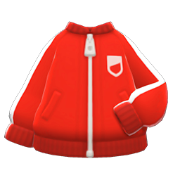 Athletic Jacket Red