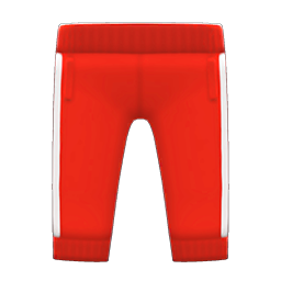 Athletic Pants Red