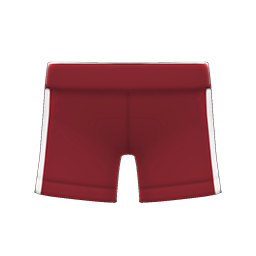 Athletic Shorts Berry red