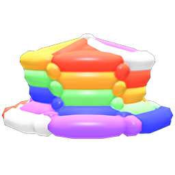 Balloon Hat Rainbow