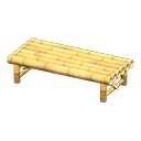 Bamboo Bench Dried bamboo