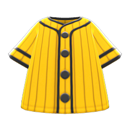 Baseball Shirt Yellow