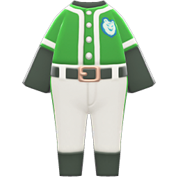 Baseball Uniform Green