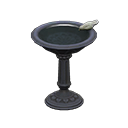 Birdbath Black