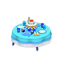 Birthday Table Blue