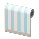 Blue-striped Wall