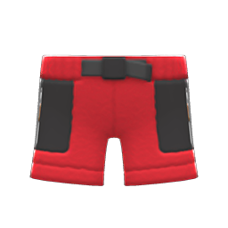 Boa Shorts Red