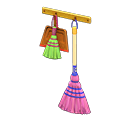 Broom And Dustpan Colorful