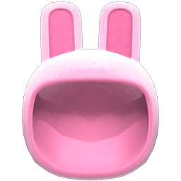 Bunny Hood Pink