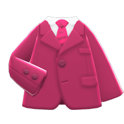 Business Suitcoat Berry red