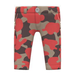 Camo Pants Red