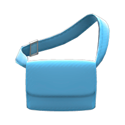 Cloth Shoulder Bag Blue