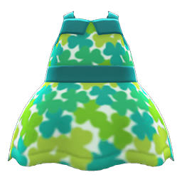 Clover Dress Green