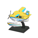 Dal Model Plane Yellow