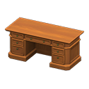 Den Desk Brown wood