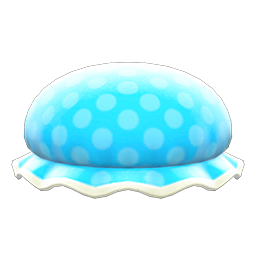Dotted Shower Cap Blue