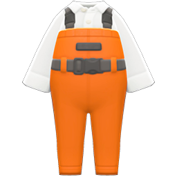 Fishing Waders Orange