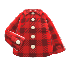 Flannel Shirt Red