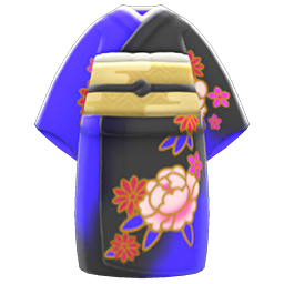 Flashy Kimono Blue