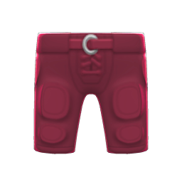 Football Pants Berry red