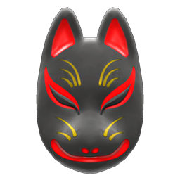 Fox Mask Black