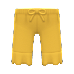 Frilly Pants Yellow