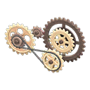 Gears Wooden