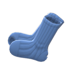 Holey Socks Blue